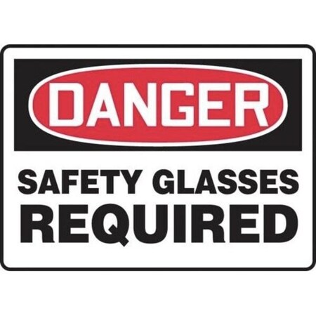 Accuform OSHA DANGER SAFETY SIGN SAFETY MPPE025XT MPPE025XT